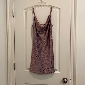 Cowl neck dress